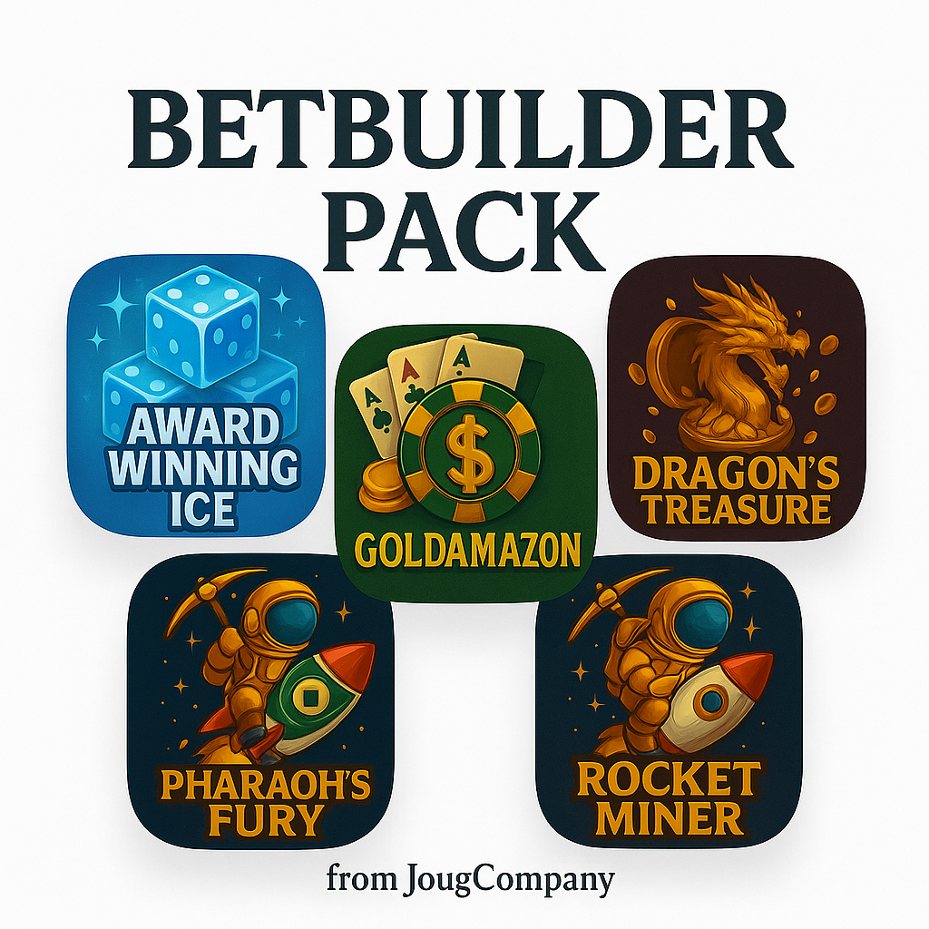 BetBuilder Pack da JougCompany com 10 jogos de cassino
